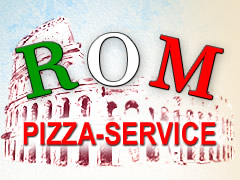 Rom Pizzaservice Logo